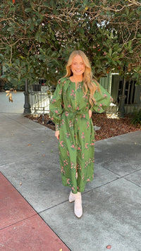 Fall Floral Maxi Christmas Edition