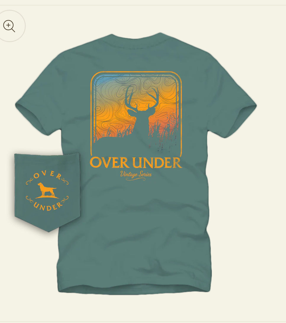 Over Under Topo Deer SS Tee