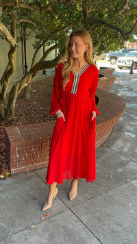 Christmas Maxi Dress