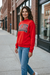UGA Mock Neck Sweater