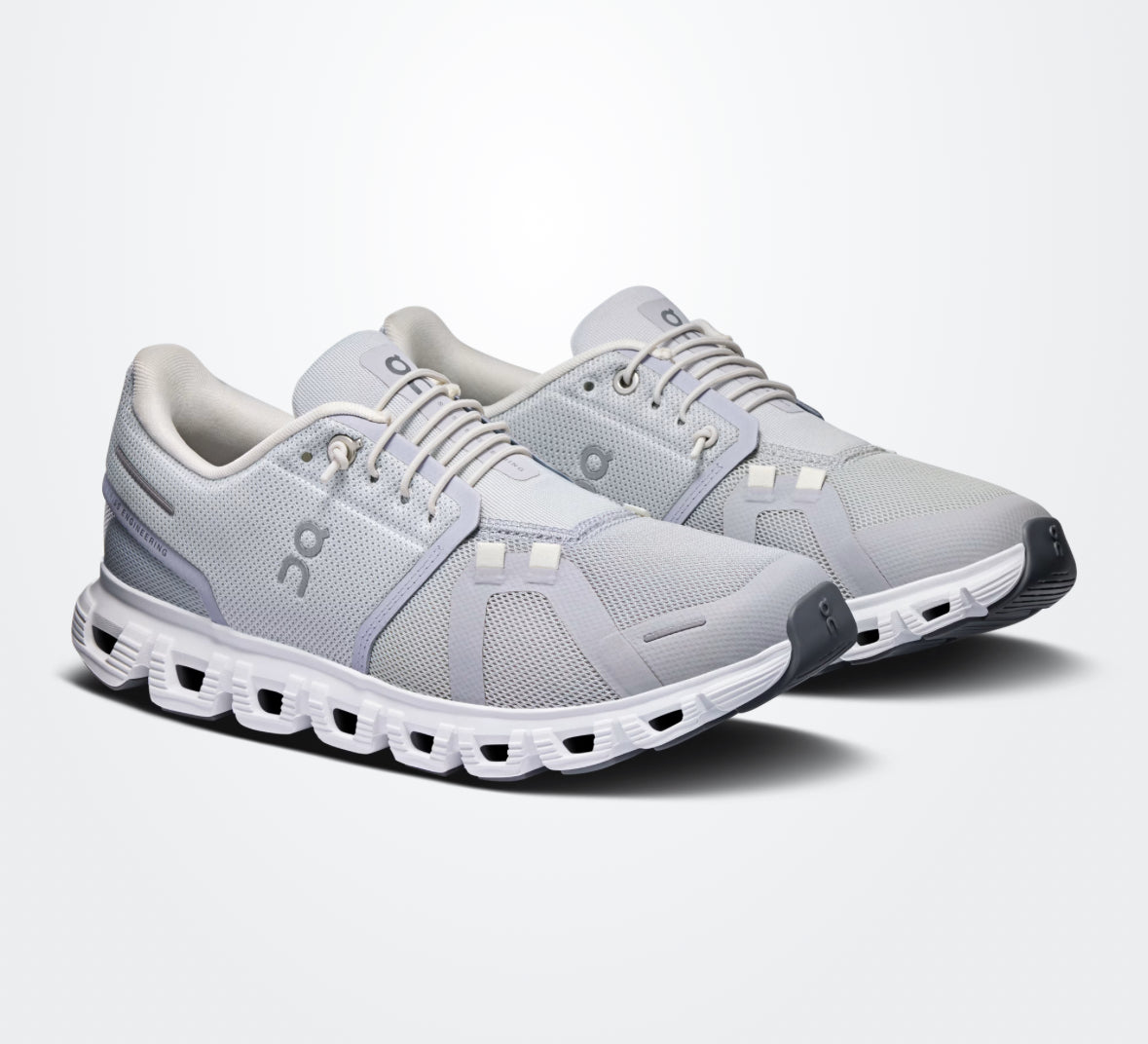 Womens On Cloud 6 in Glacier White