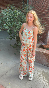 Floral Ric Rac Set