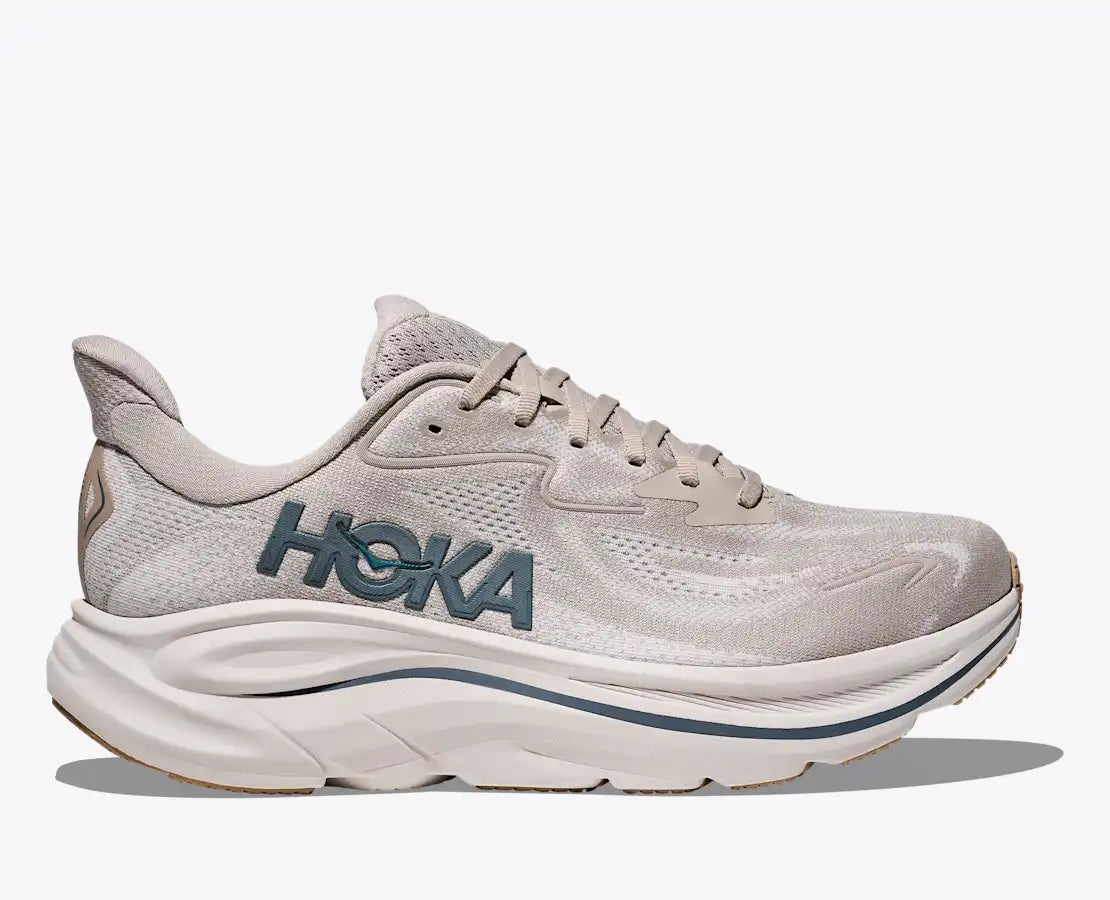 Mens Hoka Clifton 10 Grey