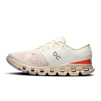 Womens On Cloud X4 in Ivory Salmon