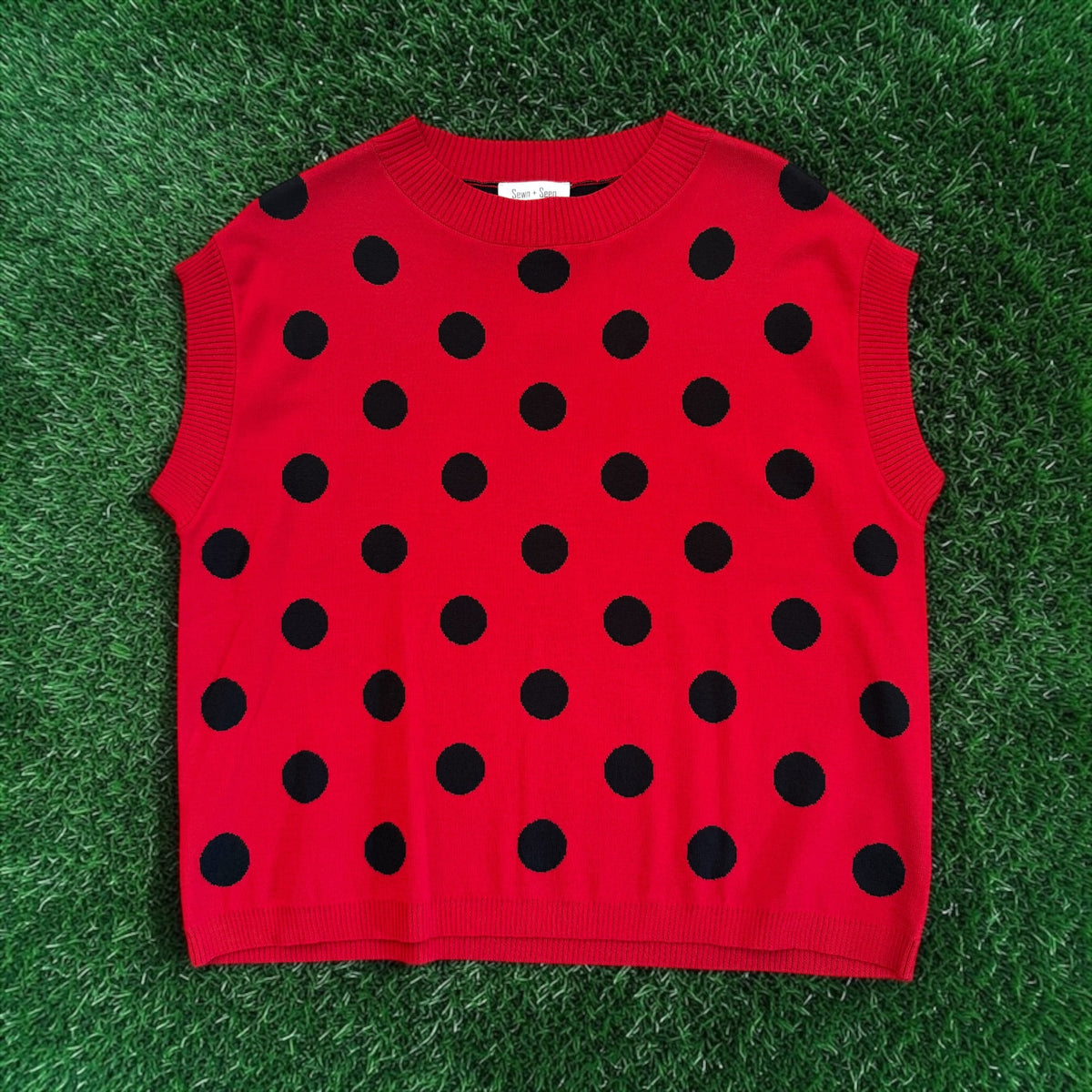 Gameday Polka Dot Top