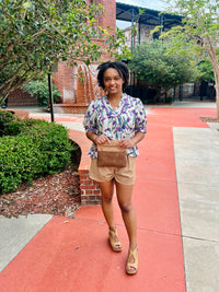 Entro Cloey Land Shorts Camel