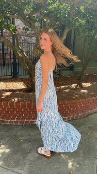 Tie Dye and Vacay Vibes Maxi Dress