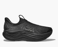 Mens Hoka Skyward Laceless All Black