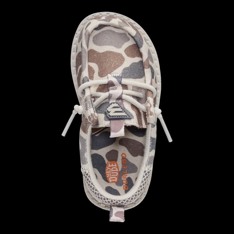 Toddler Hey Dude Wally Funk Burlebo Camo