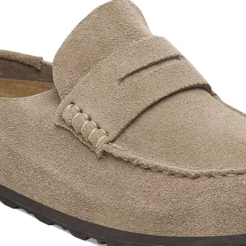 Birkenstock Women’s Naples in Taupe Suede