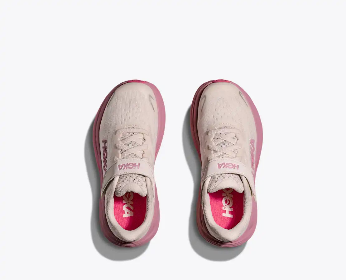 Youth Hoka Clifton 10 Rose Cream