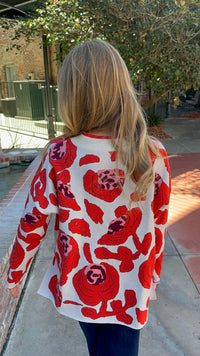 Floral Sweater