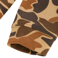 Drake Youth Hoodie in Old School Camo