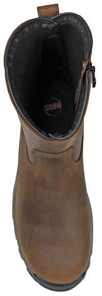 Hoss Recon 8in Zip Safety Toe