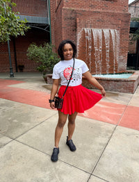 Womens UGA Helmet Dawg Tshirt
