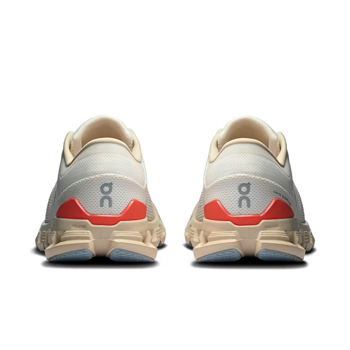 Womens On Cloud X4 in Ivory Salmon