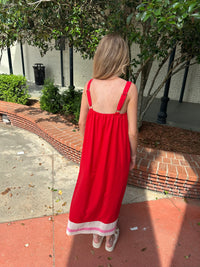 Entro Simply Aligned Maxi Dress