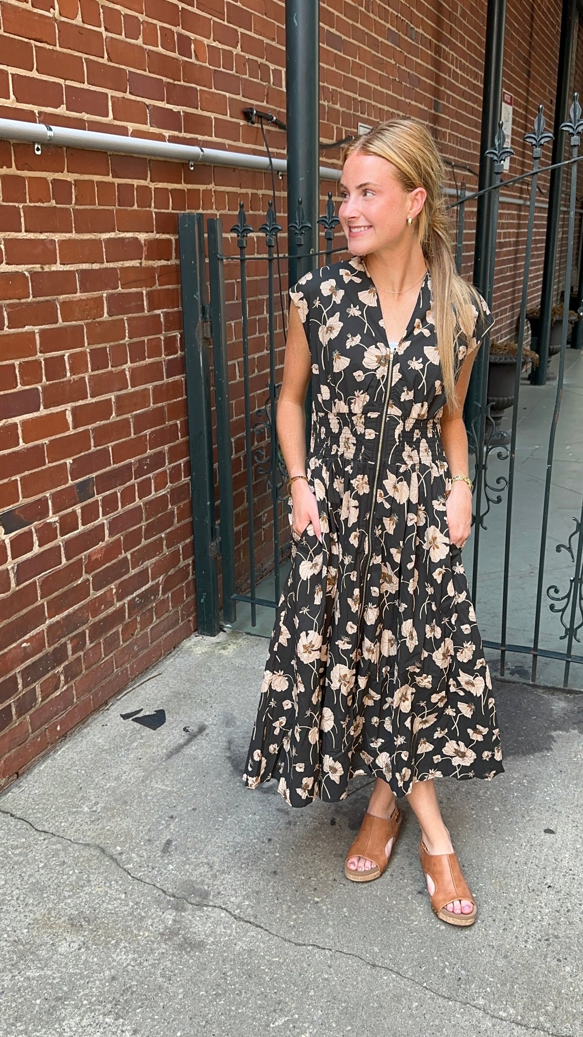 Zippity Do Da Midi Dress