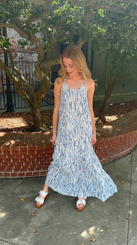 Tie Dye and Vacay Vibes Maxi Dress