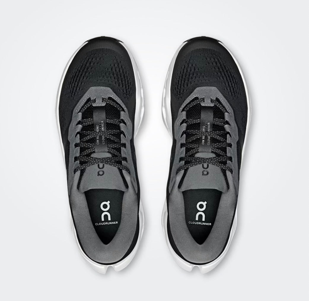 Womens On Cloudrunner 3 Black Ivory