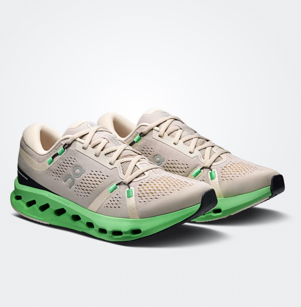 Mens On Cloud Surfer 2 Truffle Honeydew