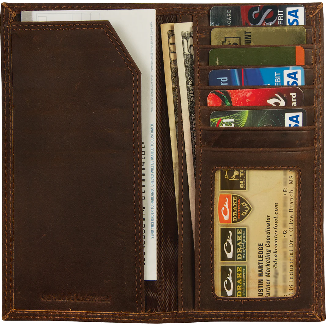 Drake Checkbook Wallet