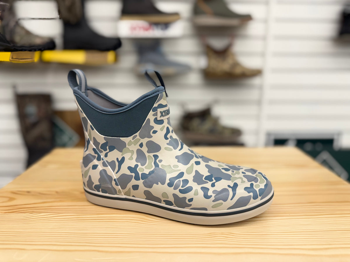 Men’s Xtratuf Deck Boots in Stormy Duck Camo