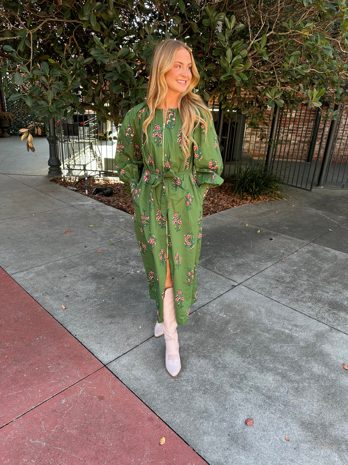 Fall Floral Maxi Christmas Edition