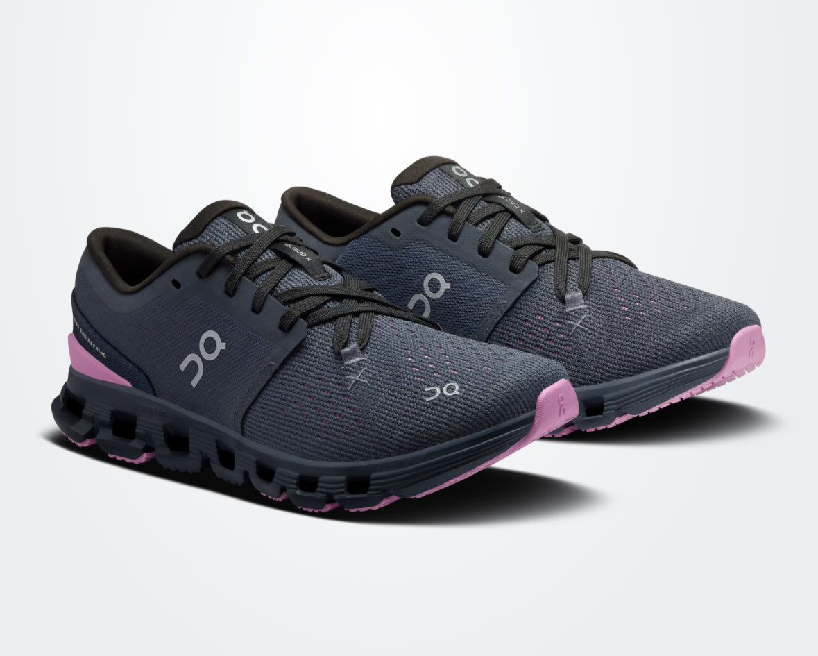 Womens On Cloud X 4 Navy Sakura