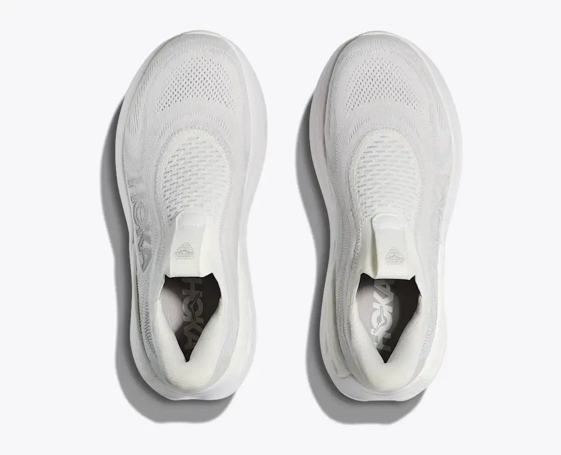 Womens Hoka Skyward Laceless White