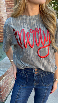 Merry Camo Tee