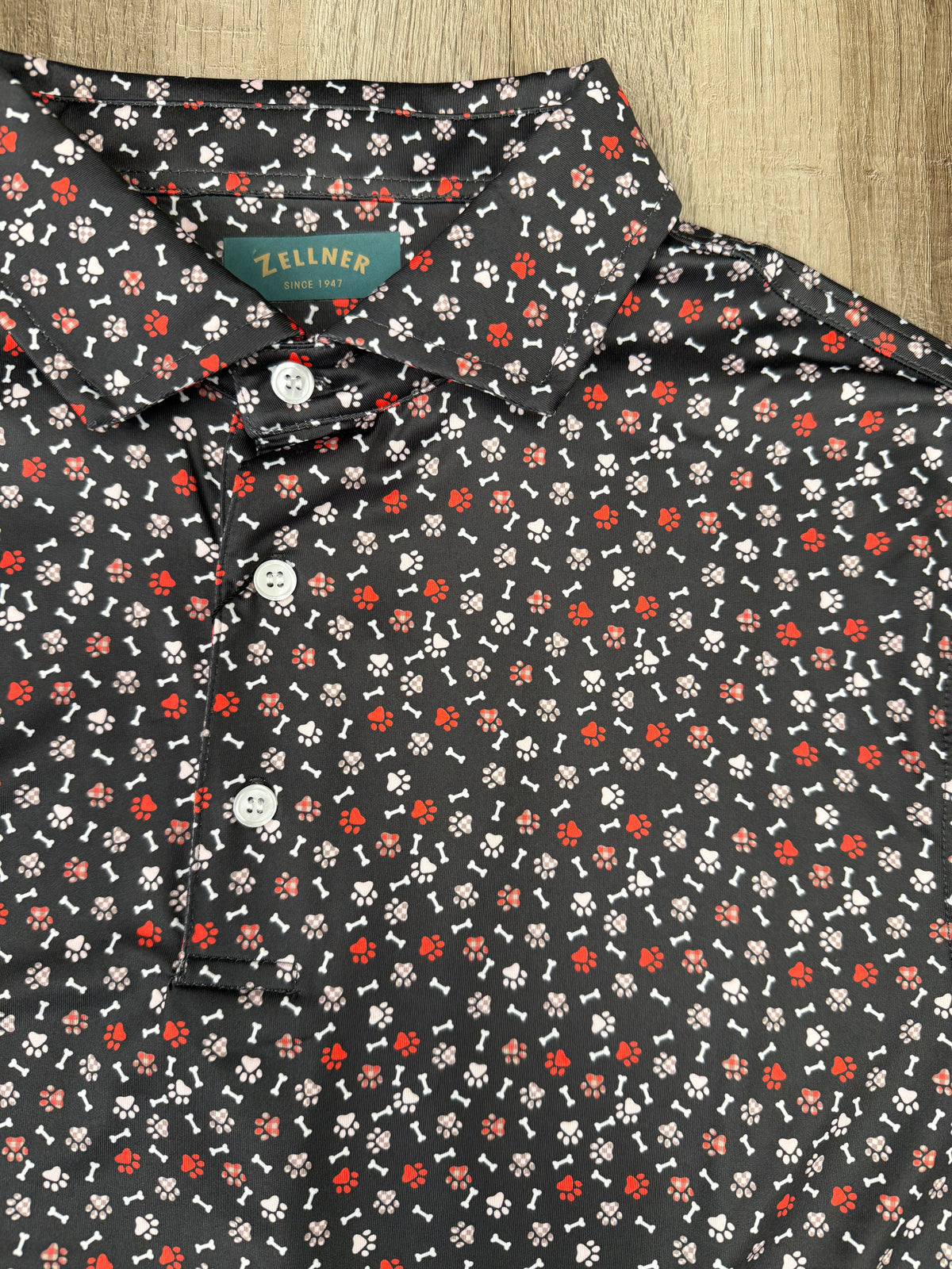 Zellner UGA Paw and Bone Polo