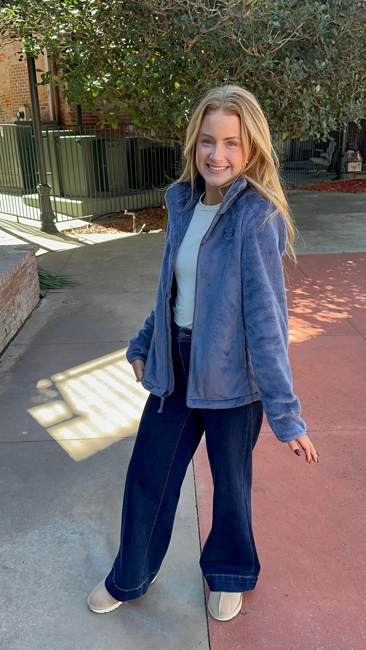 Womens North Face Osito Jacket in Twilight