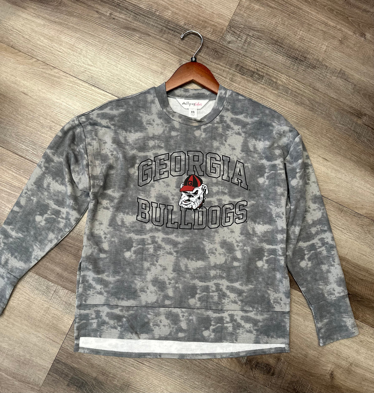 Georgia Tie Dye Sweatshirt