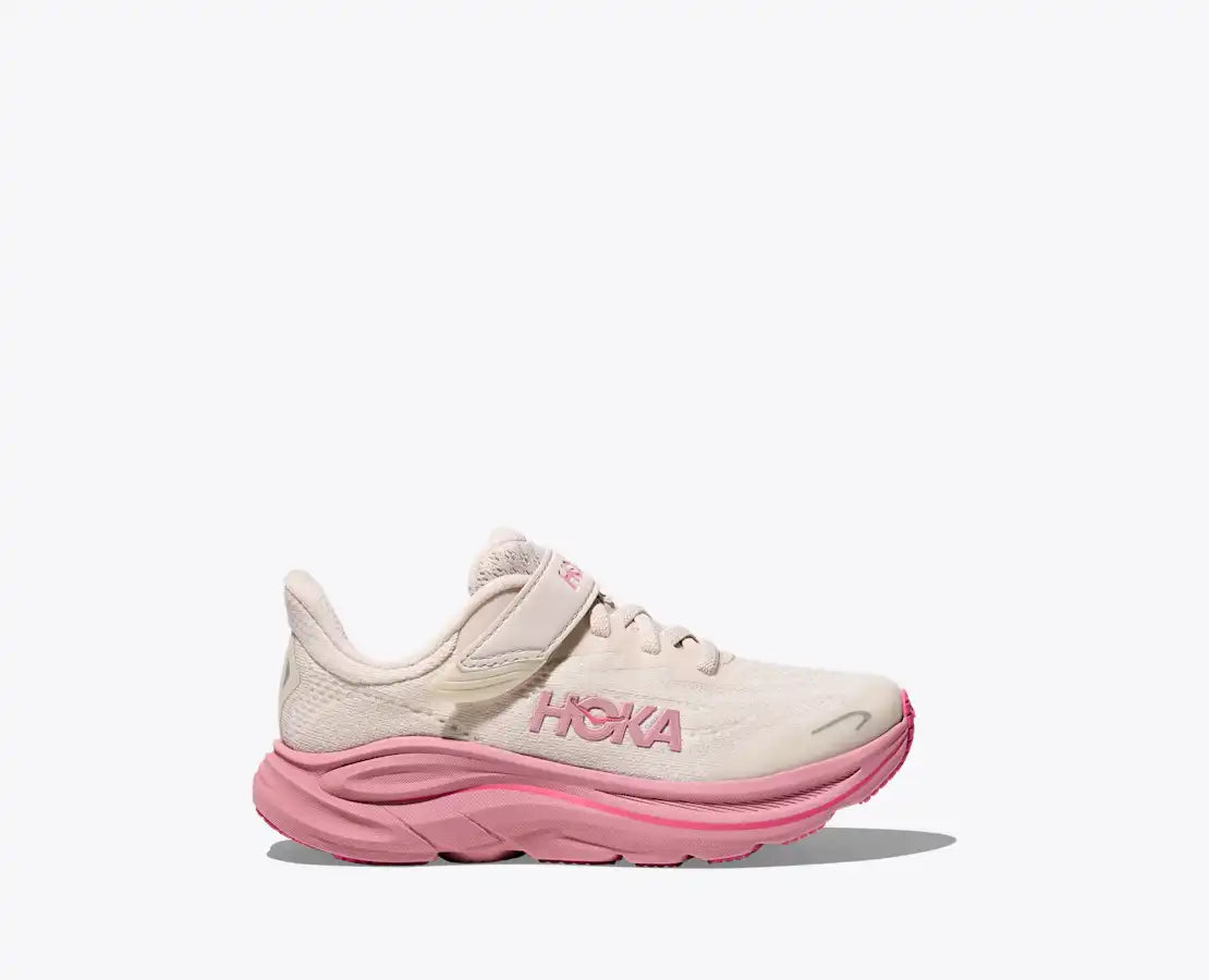 Youth Hoka Clifton 10 Rose Cream