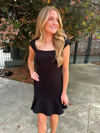 Pleated Skirt Dress