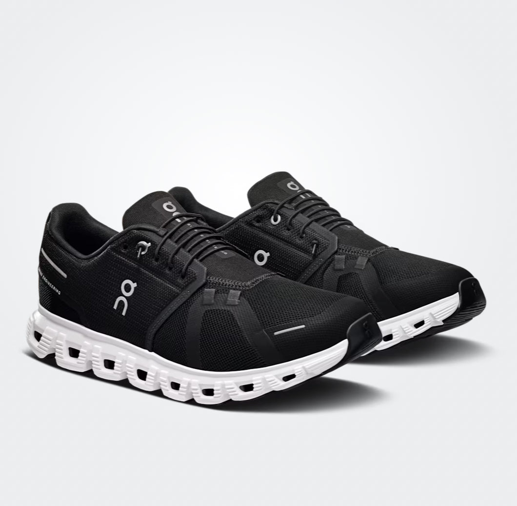 Mens On Cloud 6 Black White