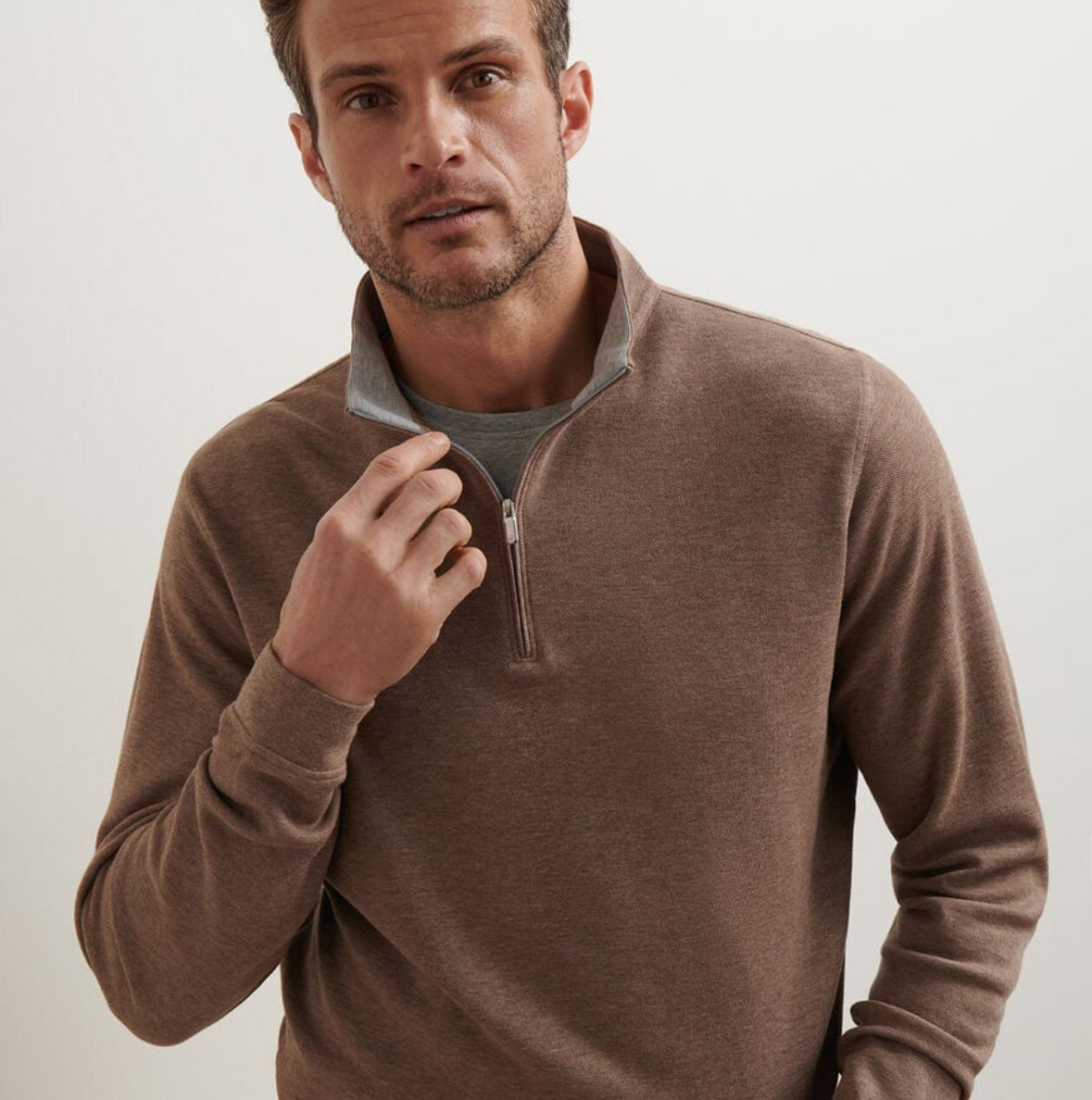 Peter Millar Crown Comfort Pullover in Poplar