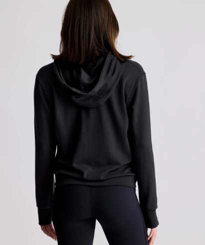 Free Fly Womens Bamboo Hoodie Black