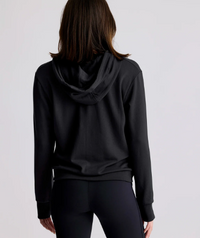 Free Fly Womens Bamboo Hoodie Black