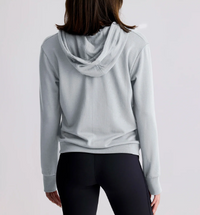 Free Fly Womens Bamboo Hoodie Grey