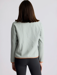 Free Fly Womens Gridback Snap Pullover Desert Sage