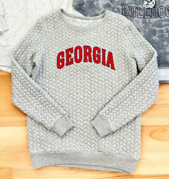 Georgia Quilted Sweatshirt