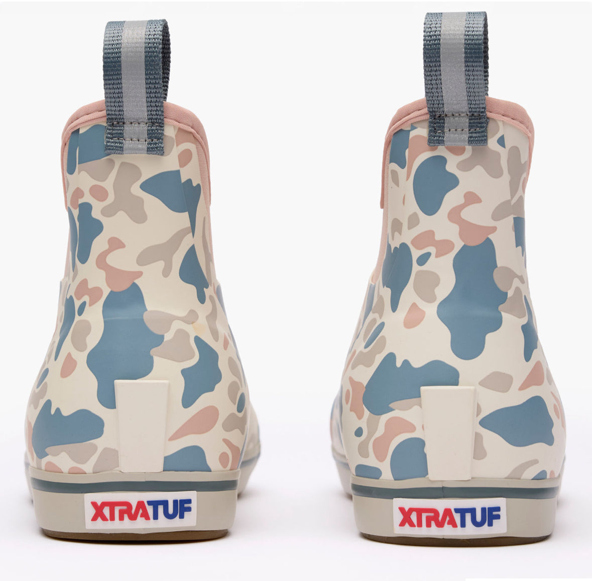 Womens Xtratuf Deck Boot Pink Duck Camo