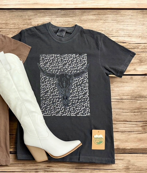 Leo Skull Tshirt