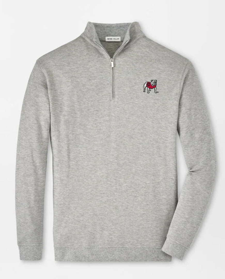 Peter Millar UGA Crown Comfort Qtr Zip