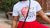 Womens UGA Helmet Dawg Tshirt