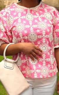 Pink Pizazz Top by Voy