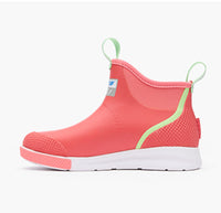 Xtratuf Womens Ankle Deck Boots Coral