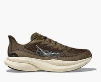 Mens Hoka Mach 6 Olive Truffle